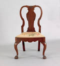 George II mahogany dining chair ca 1750