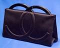 Black Silk Evening Purse Chanel