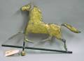 Giltmetal Running Horse Weather Vane