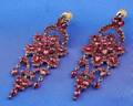 Antique Garnet Earpendants