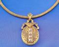 Victorian 14kt Gold Pendant Necklace