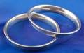 Pair of Sterling Silver Bangle Bracelets Georg Jensen