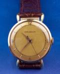 Gentlemans 18kt Gold Wristwatch JaegerLe Coultre