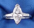 14kt White Gold and Diamond Solitaire
