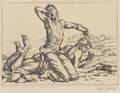 Paul Cadmus American 19041999 Two Boys on a Beach Number 1