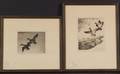 Hans Kleiber GermanAmerican 18871967 Lot of Two Waterfowl Images Two Mallards