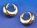 18kt Gold Earclips Paloma Picasso Tiffany  Co France