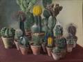 American School 20th Century Cacti on a table
