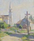 Agnes Anne Abbot American 18971992 Sunny Day in Rockport Massachusetts