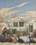 American School 19th20th Century Winter Play