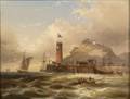 Eduard Schmidt German 18061862 Hafen von Sunderland