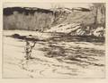 Norman Wilkinson British 18781971 River Fishing