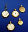 Five Waltham Pocket Watches