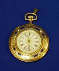 Rockford Gold Plated and Enamel Pocket Watch