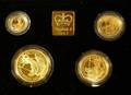 1993 United Kingdom Gold Proof Britannia Four Coin Collection