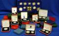 1980s and 1990s United Kingdom Royal Mint Silver Collectible Coins and Proofs