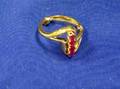 14kt Gold and Ruby Ring