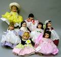 Eight Alexanderkins Dolls