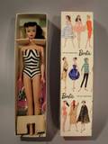 Boxed Early Brunette Pony Tail 850 Barbie
