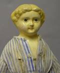M  S Superior Blonde Papiermache Lady