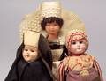 Three European Costume Dolls