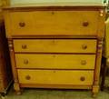 Country Classical Tiger Maple Bureau