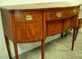 Federalstyle Inlaid Mahogany Bowfront Sideboard