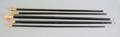 Five gold tipped presentation canes
