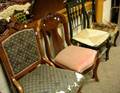 Four Assorted 19th Century Side Chairs