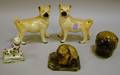 Group of Pottery and Porcelain Pug Figures