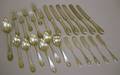 Twentyfour Piece Alvin Sterling Silver Flatware Set