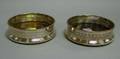 Pair of BarkerEllis Pierced Silver Plated Wine Coasters