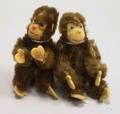 Two Tiny Steiff Mohair Chimps