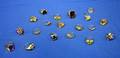 Nineteen Gold and Colored Stone Rings