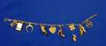 14kt Gold Charm Bracelet