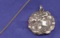 Art Nouveau Sterling Silver Pendant Unger Bros