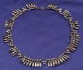Antique Cut Steel Fringe Necklace