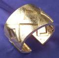 18kt Gold Cuff David Webb