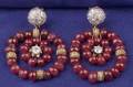 Ruby and Diamond Earpendants