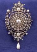 Antique Diamond PendantBrooch