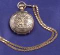 Gentlemans 14kt Gold Hunting Case Pocket Watch American Waltham