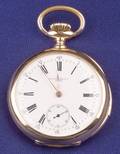 18kt Gold Open Face Quarter Hour Repeating Pocket Watch Patek Philippe
