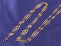 Art Nouveau 14kt Gold Watch Chain