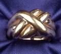 18kt Gold Knot Ring Hermes Paris