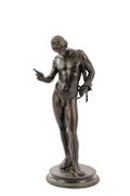 Neopolitan Bronze Model of Narcissus 19th C