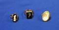 Three Gold CameoIntaglio Rings
