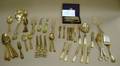 Large Group of Sterling Silver and Silver Plated Flatware and Hollowware