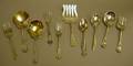 Ten Pieces of Sterling Silver Serving Flatware