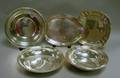 Sterling Silver Tray Salver Pastry Tray and Two Bowls