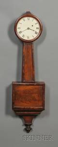 Mahogany Patent Timepiece or Banjo Clock